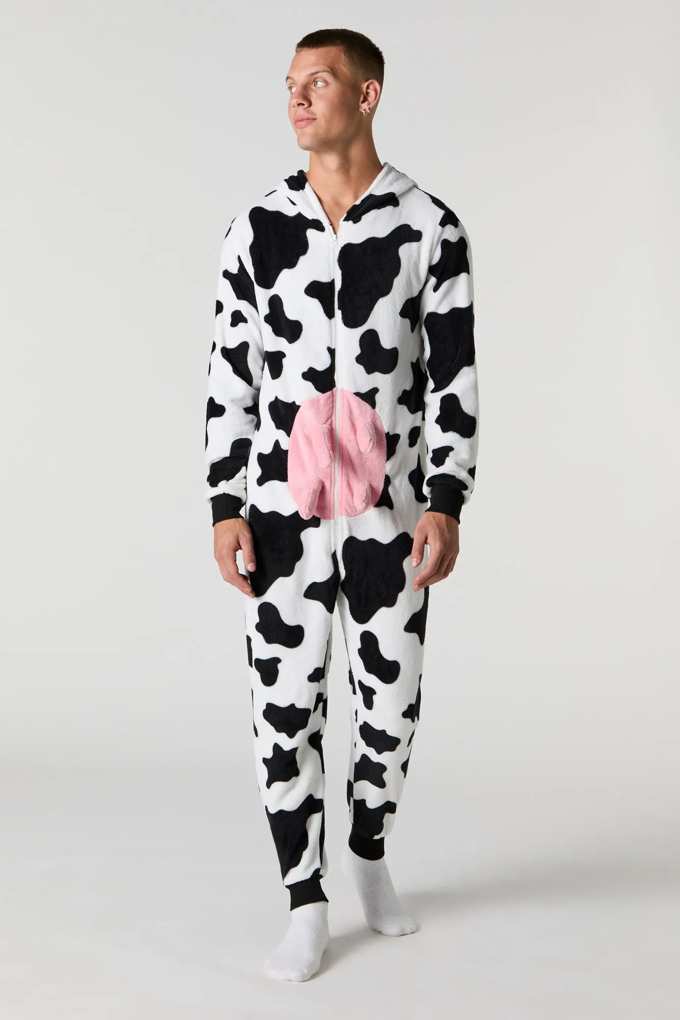 3D Cow Plush Onesie
