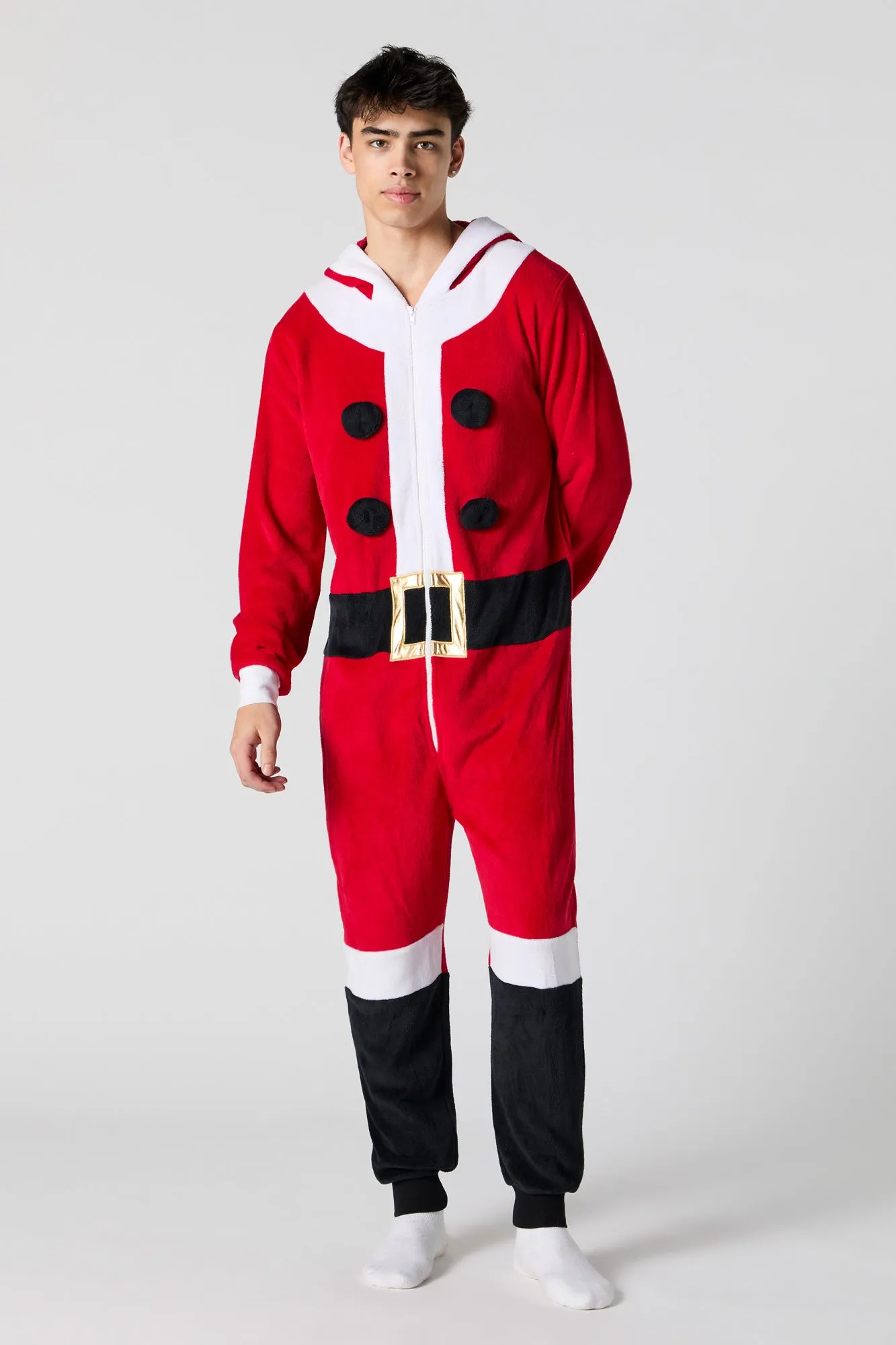3D Santa Plush Onesie