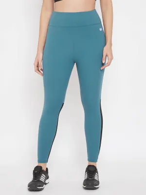 Active Ankle-Length Tights In Blue