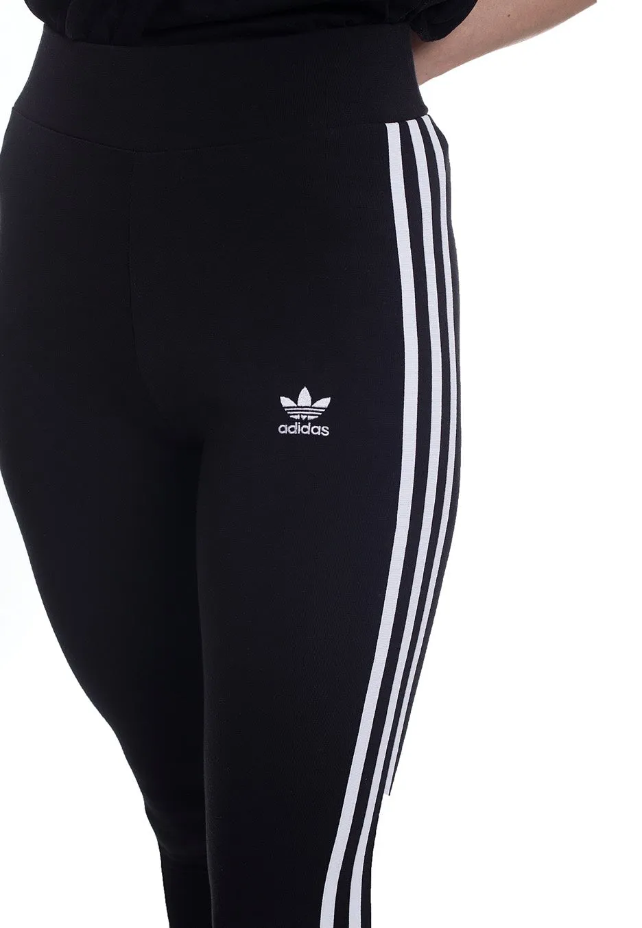 Adidas - 3 STR TIGHT Black/White - Leggings