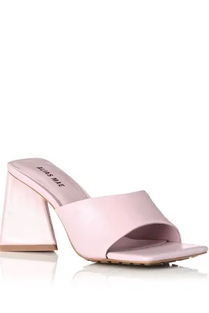 ALIAS MAE Womens Rian Leather Mules - Pink