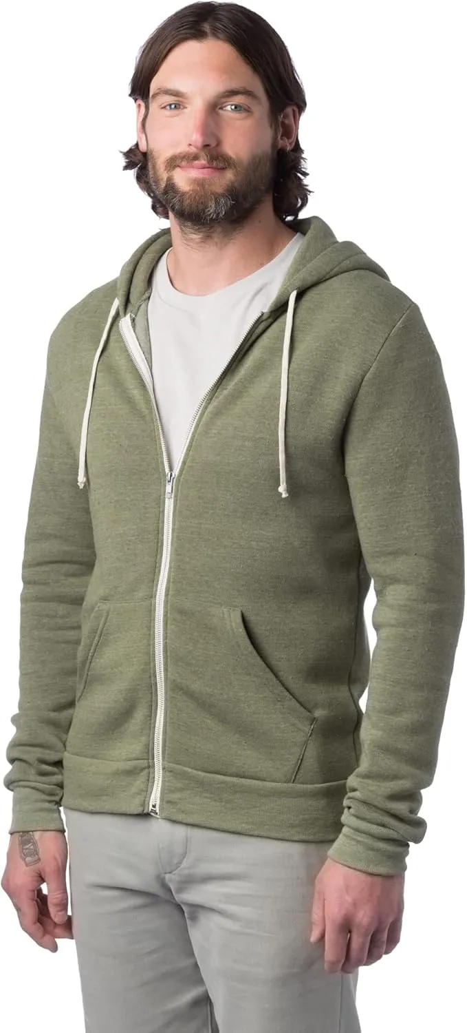 Alternative All Gender Adult's Rocky Eco-Fleece Zip Hoodie