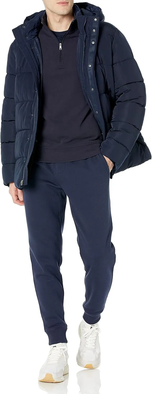 Amazon Aware Men's Recycled Polyester Hooded Puffer Jacket