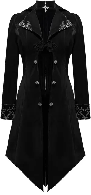 Apocrypha Men's Medieval Steampunk Tailcoat Victorian Gothic Jackets Frock Coat