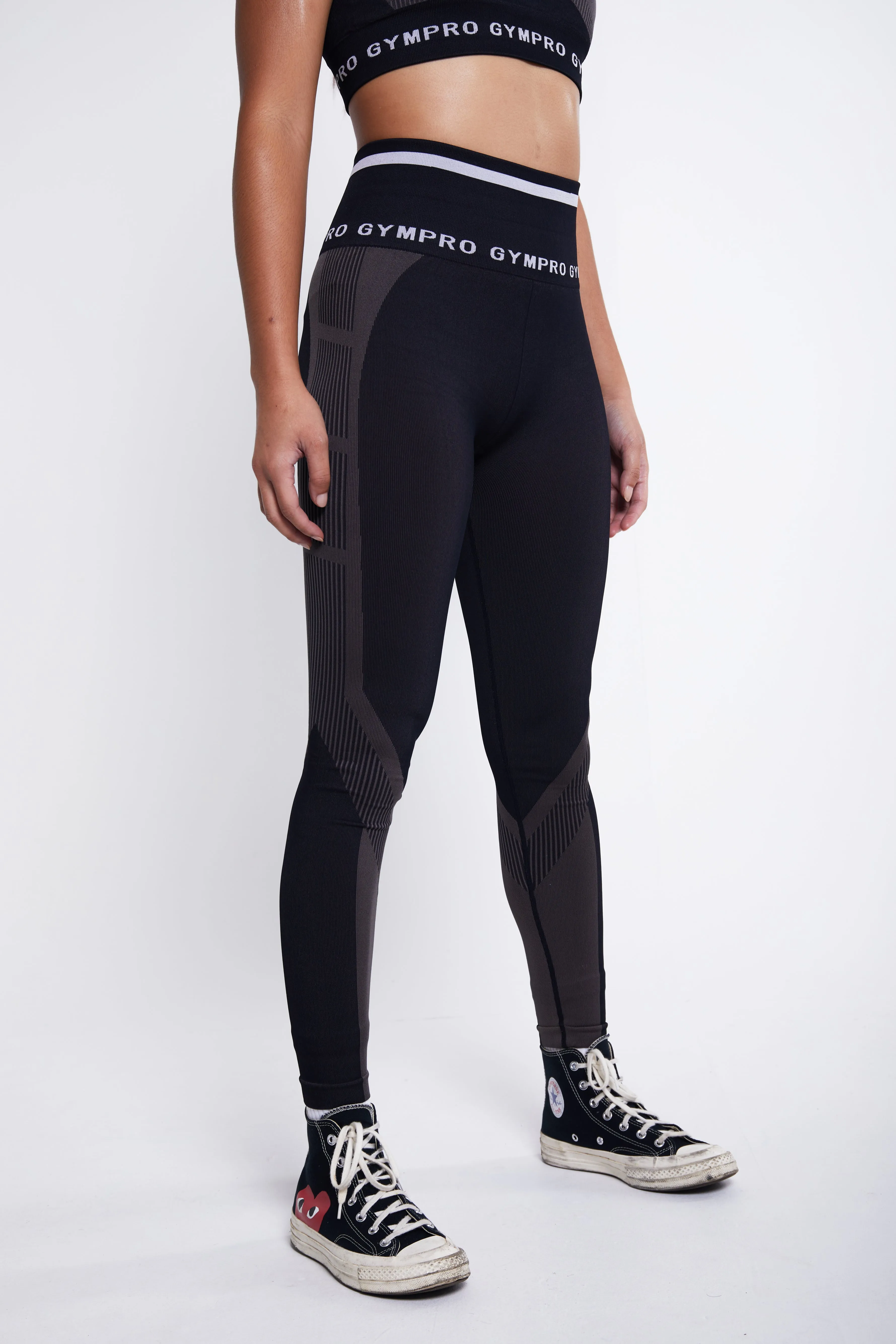 Aztec Leggings - Black