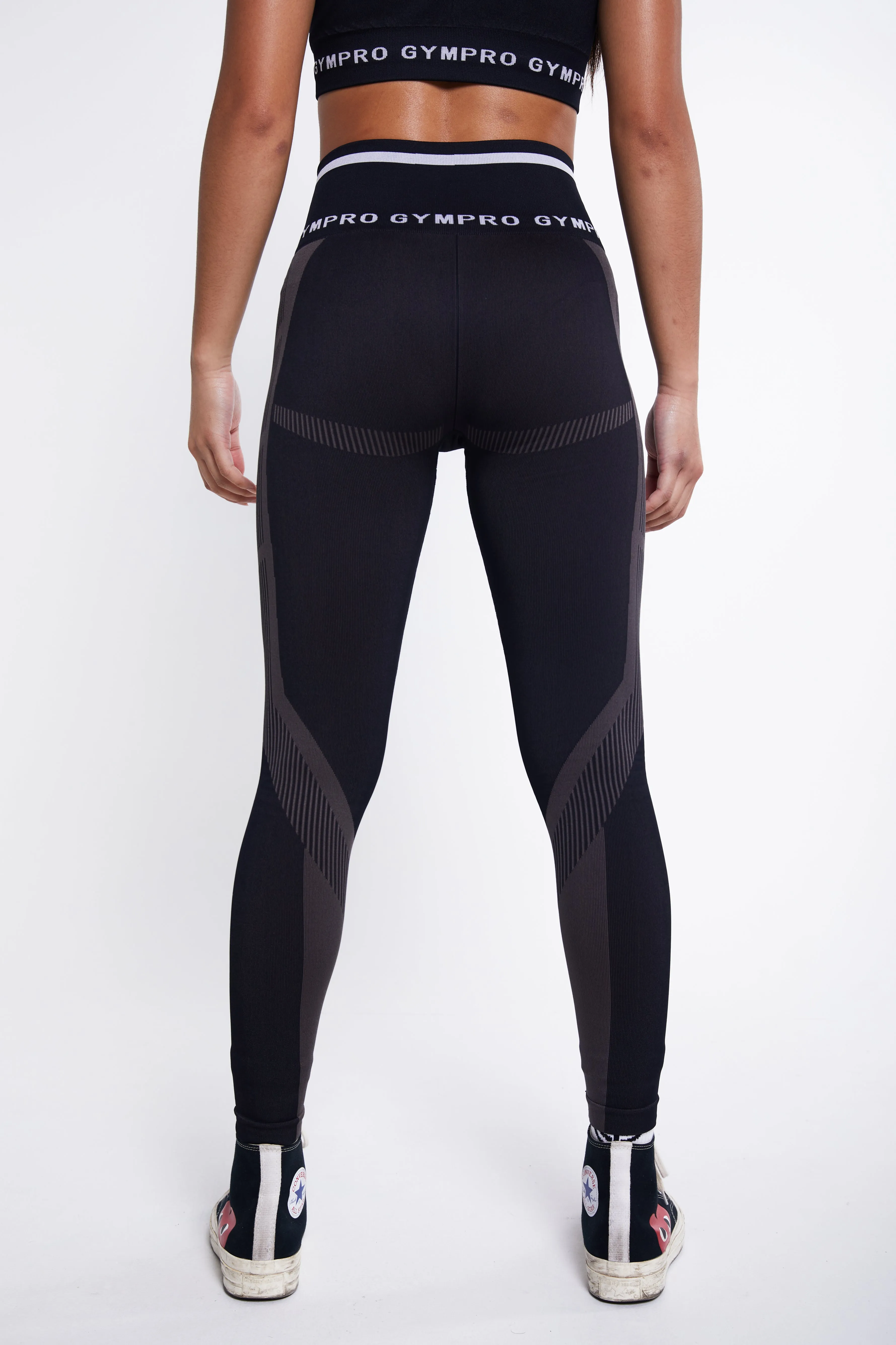Aztec Leggings - Black