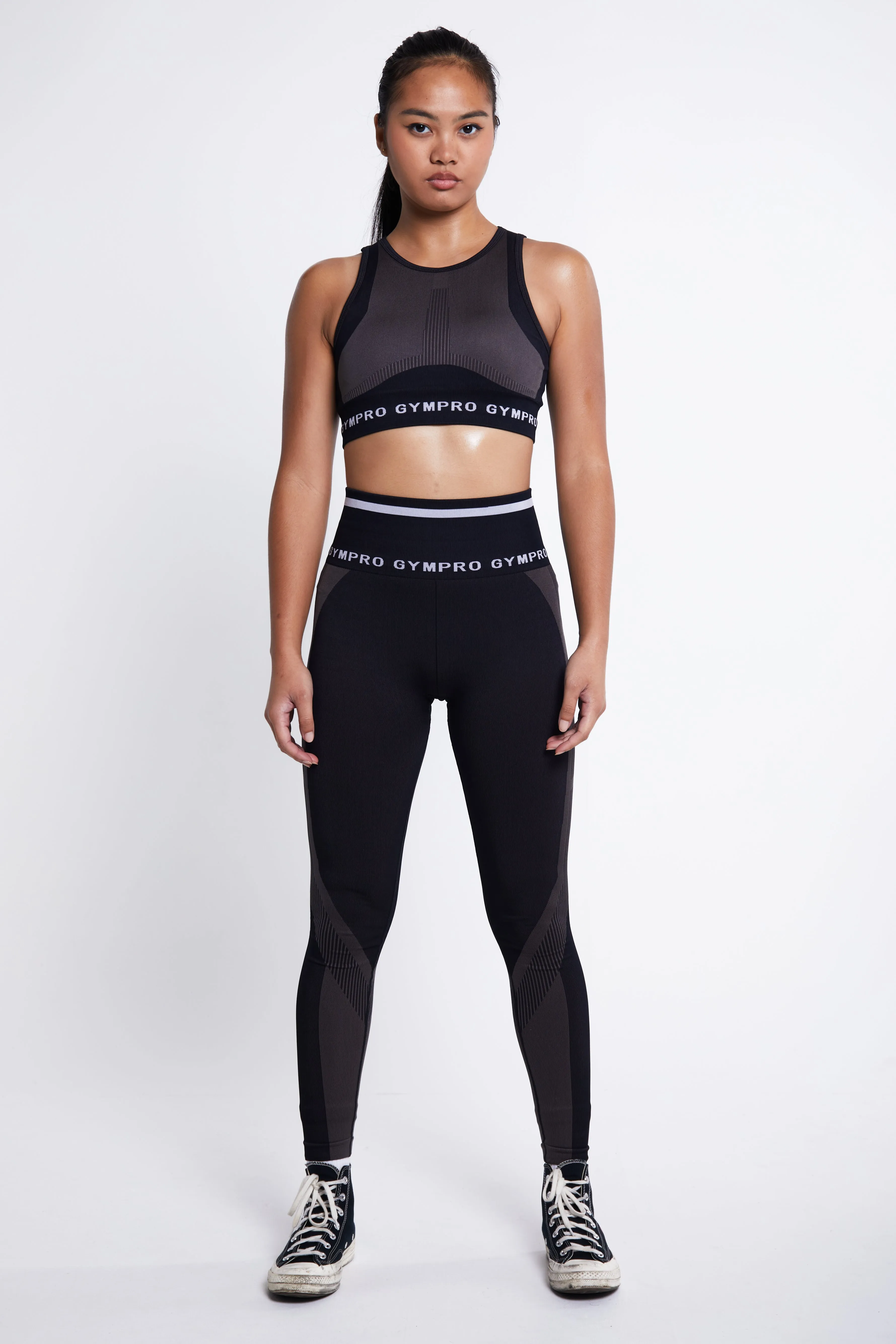 Aztec Leggings - Black