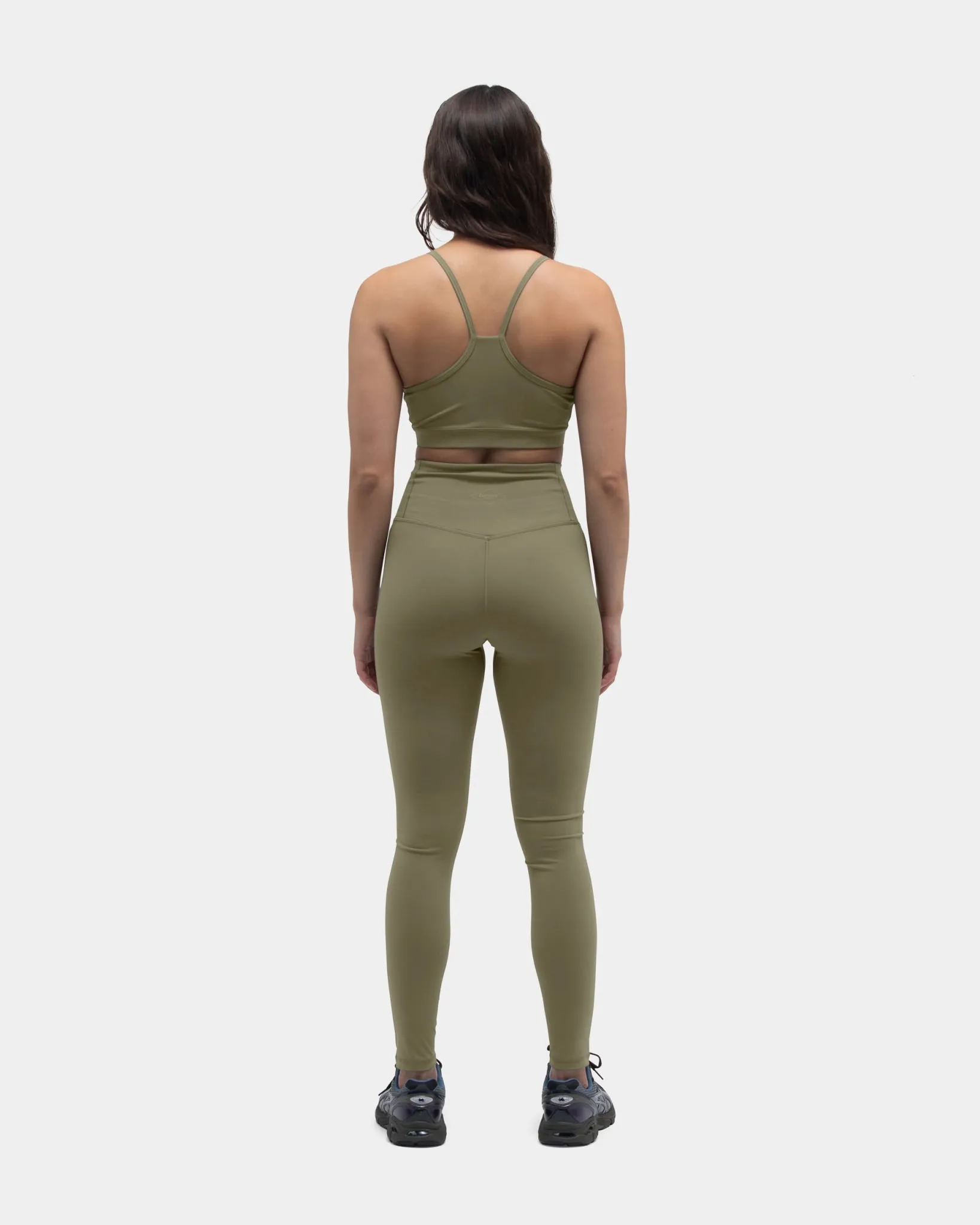 Bambi Active Tights, Women - Stone Gray