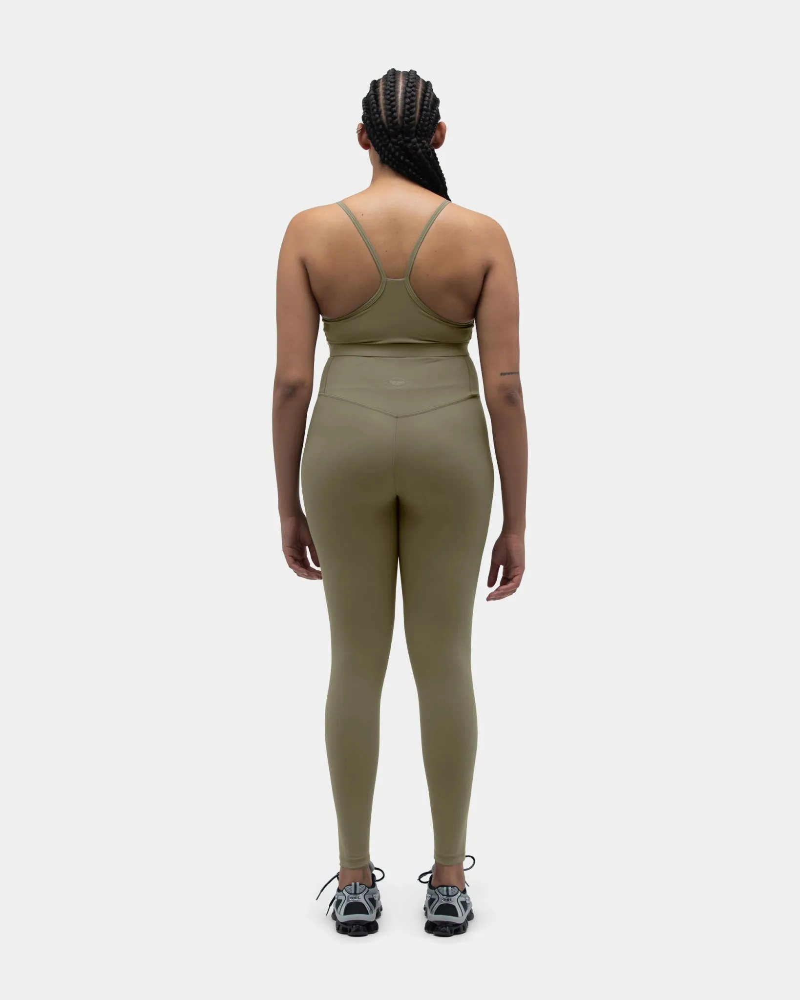 Bambi Active Tights, Women - Stone Gray
