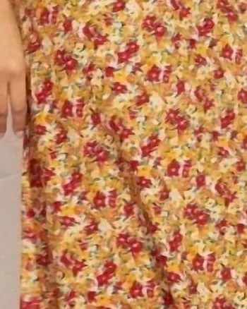 Bellavista Midi Dress In La Gomera Floral Print | La Gomera Floral Print