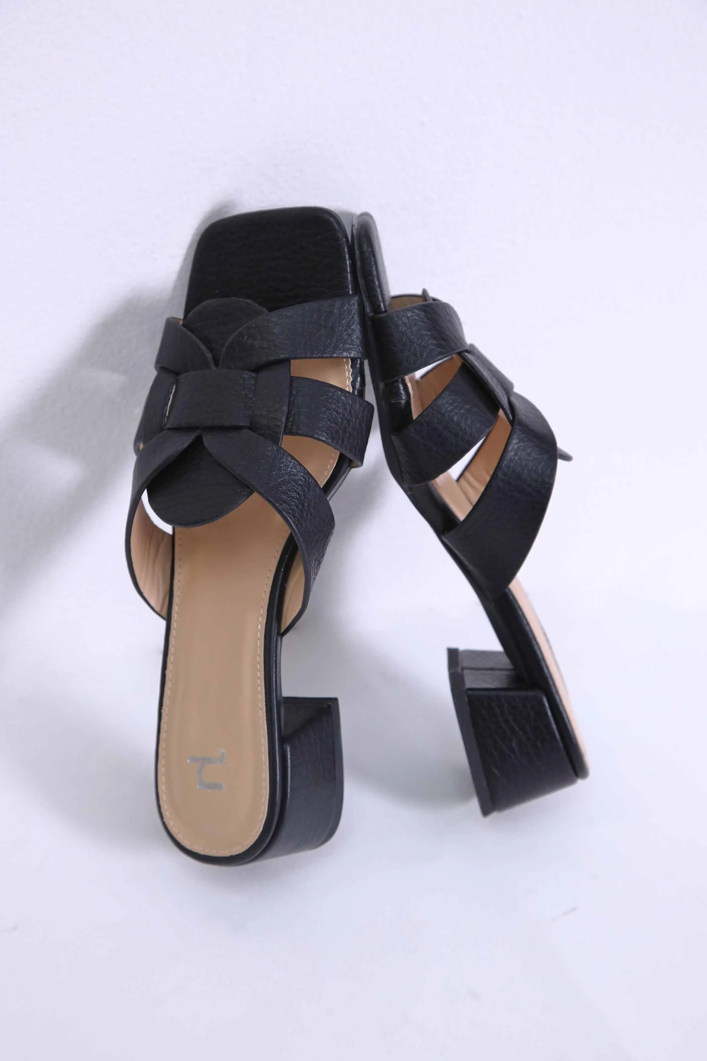 Black Block Heels-436572903
