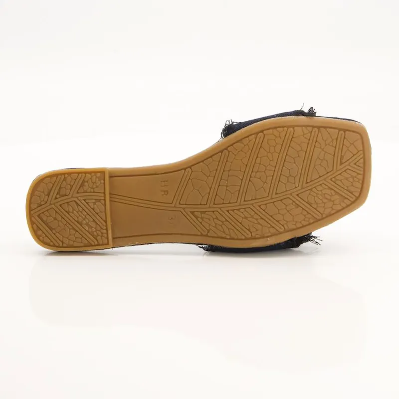 Black Fancy Women Slippers