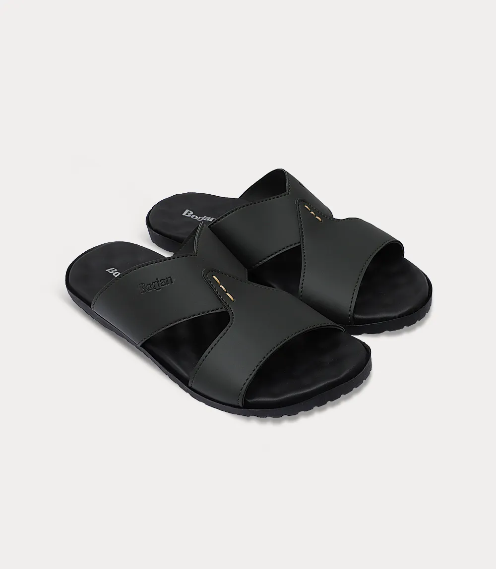 BM6879-OLIVE-Men Slipper
