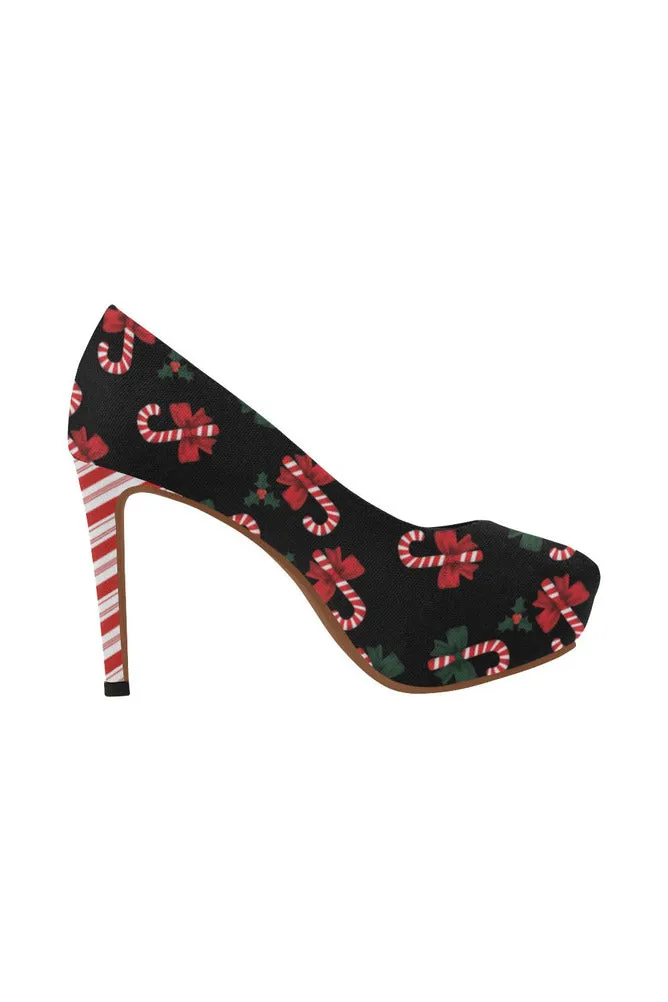 Candy Cane High Heels