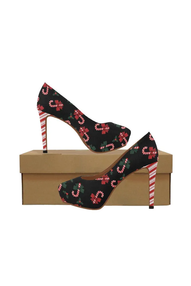 Candy Cane High Heels