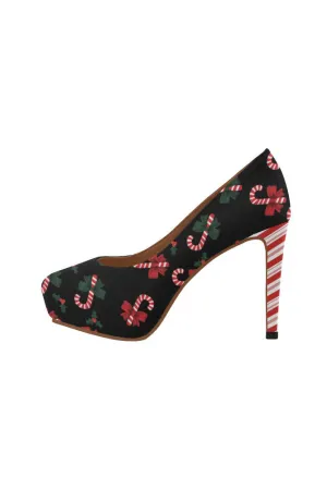 Candy Cane High Heels