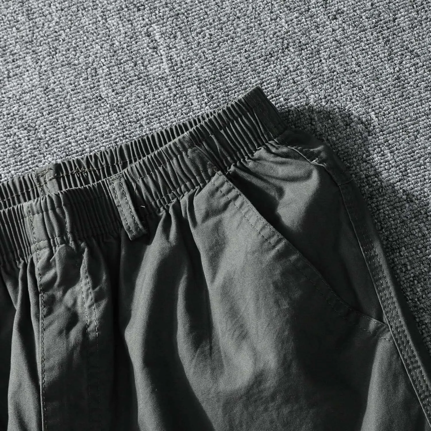 Cargo Pants for Men,Solid Long Pants Sweatpants Outdoor Multiple Pockets Pants Straight Type Fitness Trousers