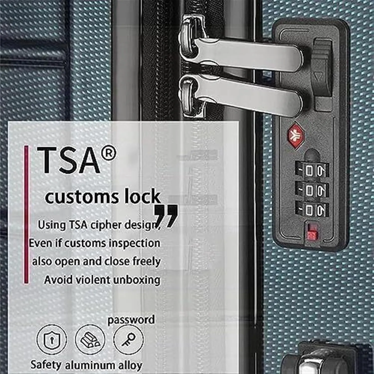 Carry-on Suitcase Luggage 3-Piece Luggage Sets Large Capacity Suitcases Carry On Luggage Suitcase Checked Luggage Carry-on Suitcases Carry On Luggages, 20 24 28in,B-20 24 28in (C 20 24 28in)