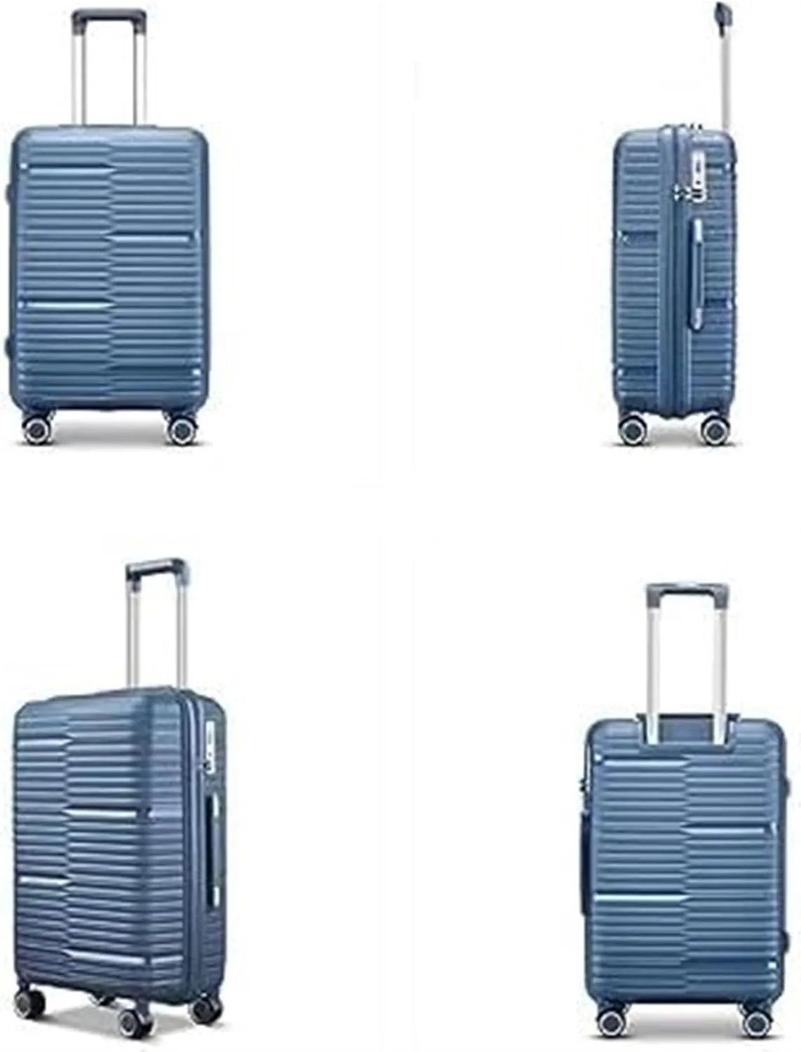 Carry-on Suitcase Luggage 3pcs Carry On Luggage Hardshell Expandable Spinner Luggage With Lock 20/24/28in Suitcase Carry-on Suitcases Carry On Luggages (Color : C, Size : 20in 24in 28in)