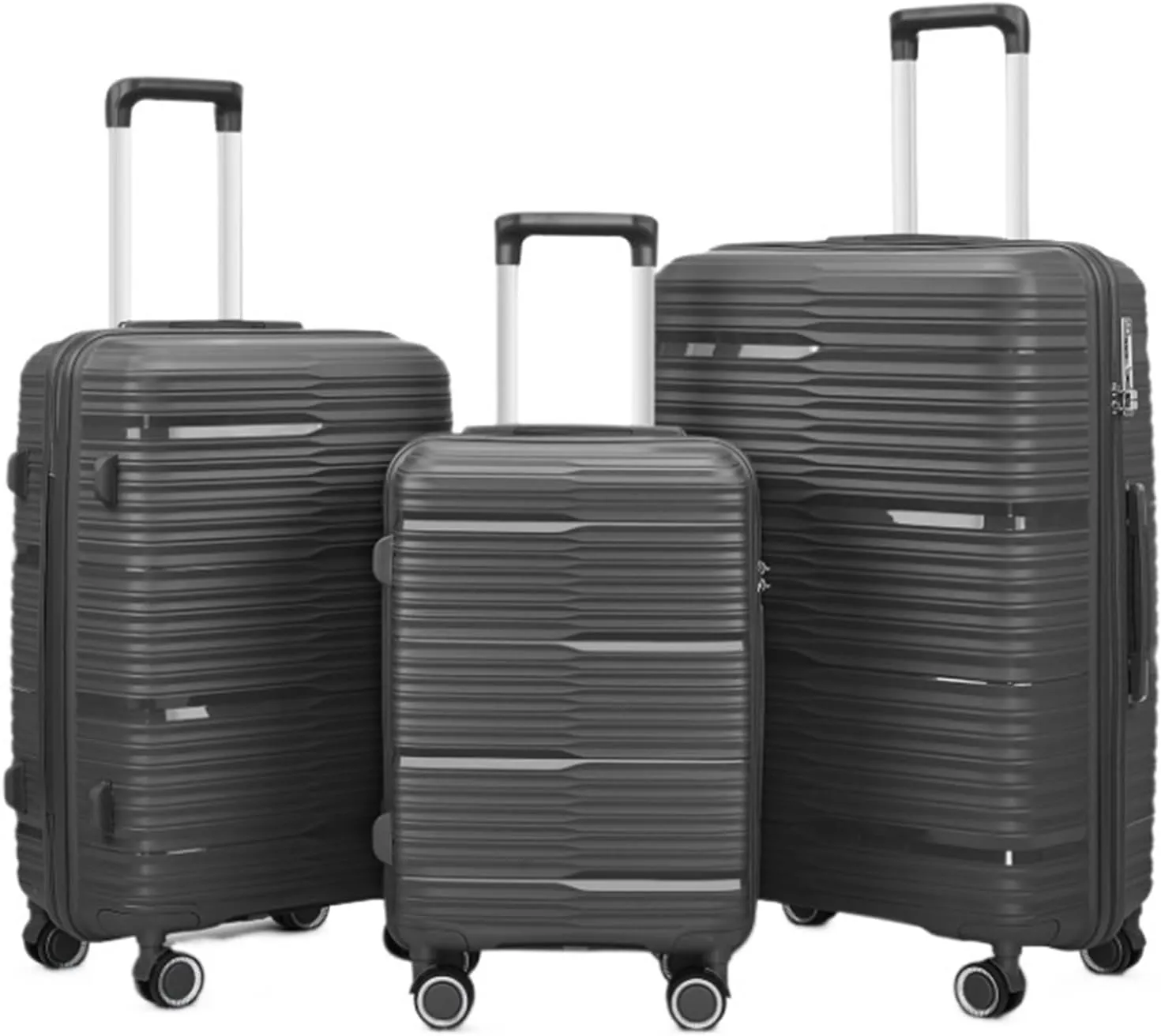 Carry-on Suitcase Luggage 3pcs Carry On Luggage Hardshell Expandable Spinner Luggage With Lock 20/24/28in Suitcase Carry-on Suitcases Carry On Luggages (Color : C, Size : 20in 24in 28in)
