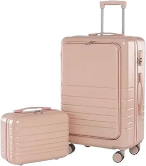 Carry-on Suitcase Luggage Carry On Luggage 14/20in Suitcase 2 Piece Set Spinner Trolley,Durable Travel Luggage Suitcase Carry-on Suitcases Carry On Luggages (Color : D, Size : 20 14in)