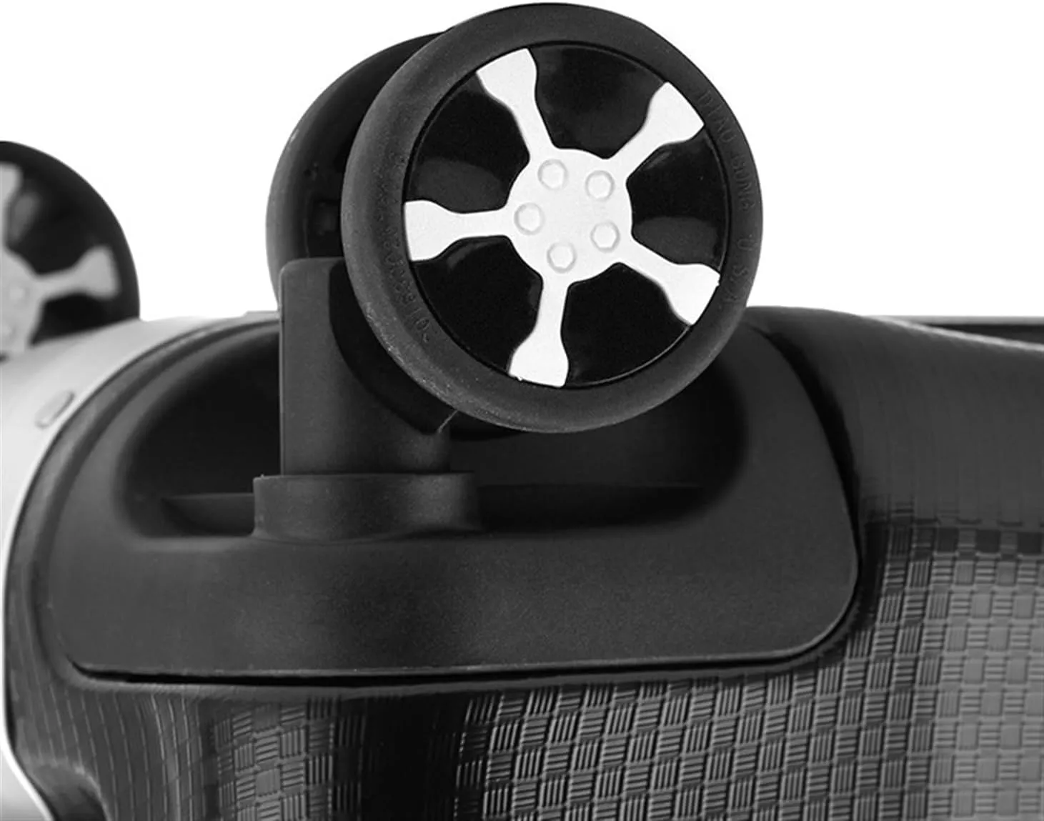 Carry-on Suitcase Luggage Hard Shell Carry On Luggage with Aluminum Frame,No Zipper Suitcase, Combination Lock Carry-on Suitcases Carry On Luggages, 20in, White (Black 20in)