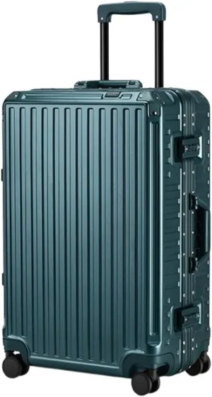 Carry-on Suitcase Luggage Hard Shell Checked Luggage with Aluminum Frame,No Zipper Suitcase with Spinner Wheels Carry-on Suitcases Carry On Luggages, 24in (F 20in)