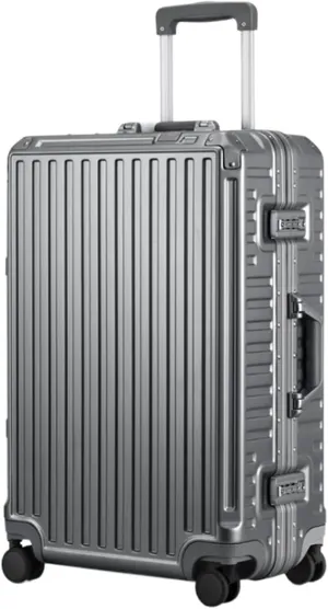Carry-on Suitcase Luggage Hard Shell Checked Luggage with Aluminum Frame,No Zipper Suitcase with Spinner Wheels Carry-on Suitcases Carry On Luggages,C-26in (E 20in)