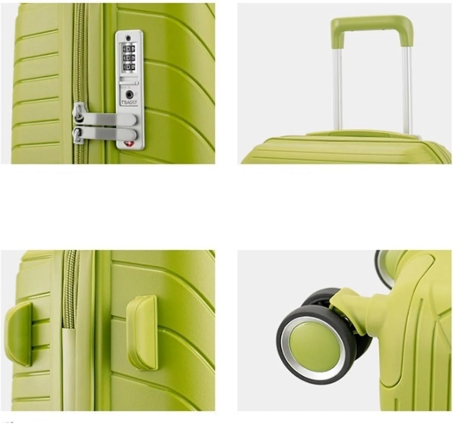 Carry-on Suitcase Luggage Hardside Rugged Travel Suitcase Luggage With Spinner Wheels,Luggage Suitcase Lightweight Carry-on Suitcases Carry On Luggages (Color : C, Size : 20inch)
