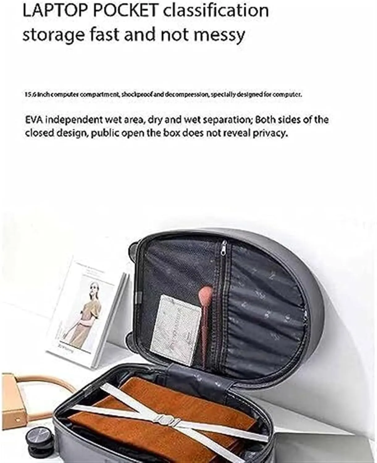 Carry-on Suitcase Luggage Luggage Carry On With Spinner Wheels Lightweight Rolling Cabin Suitcase For Travel Suitcase Carry-on Suitcases Carry On Luggages (Color : D, Size : 18 inch)