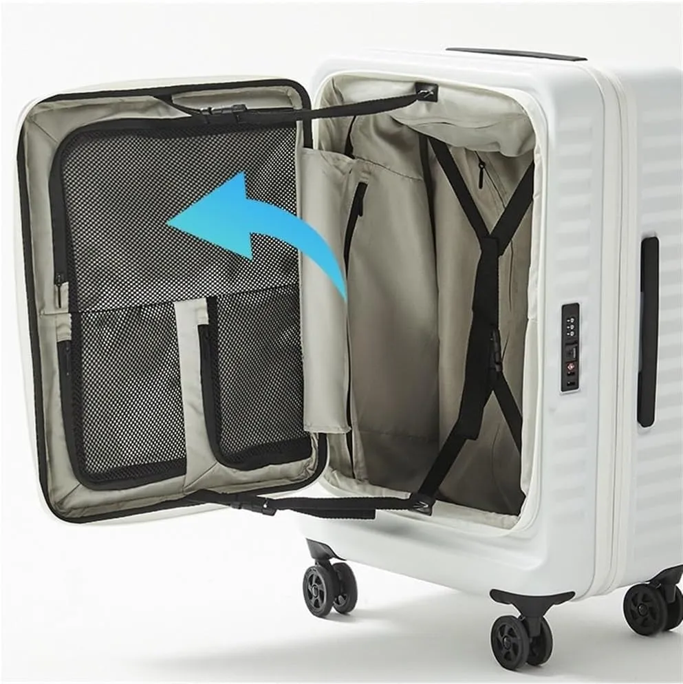 Carry-on Suitcase Luggage Luggage Suitcase PC ABS With TSA Lock Spinner Carry On Hardshell Lightweight 20in Carry-on Suitcases Carry On Luggages (Color : C, Size : 20in)