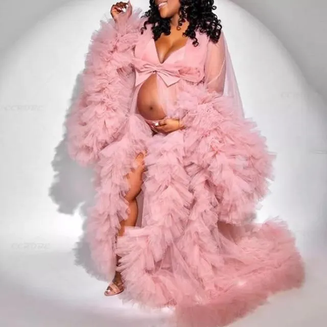 Celestial Perspective Maternity Gown
