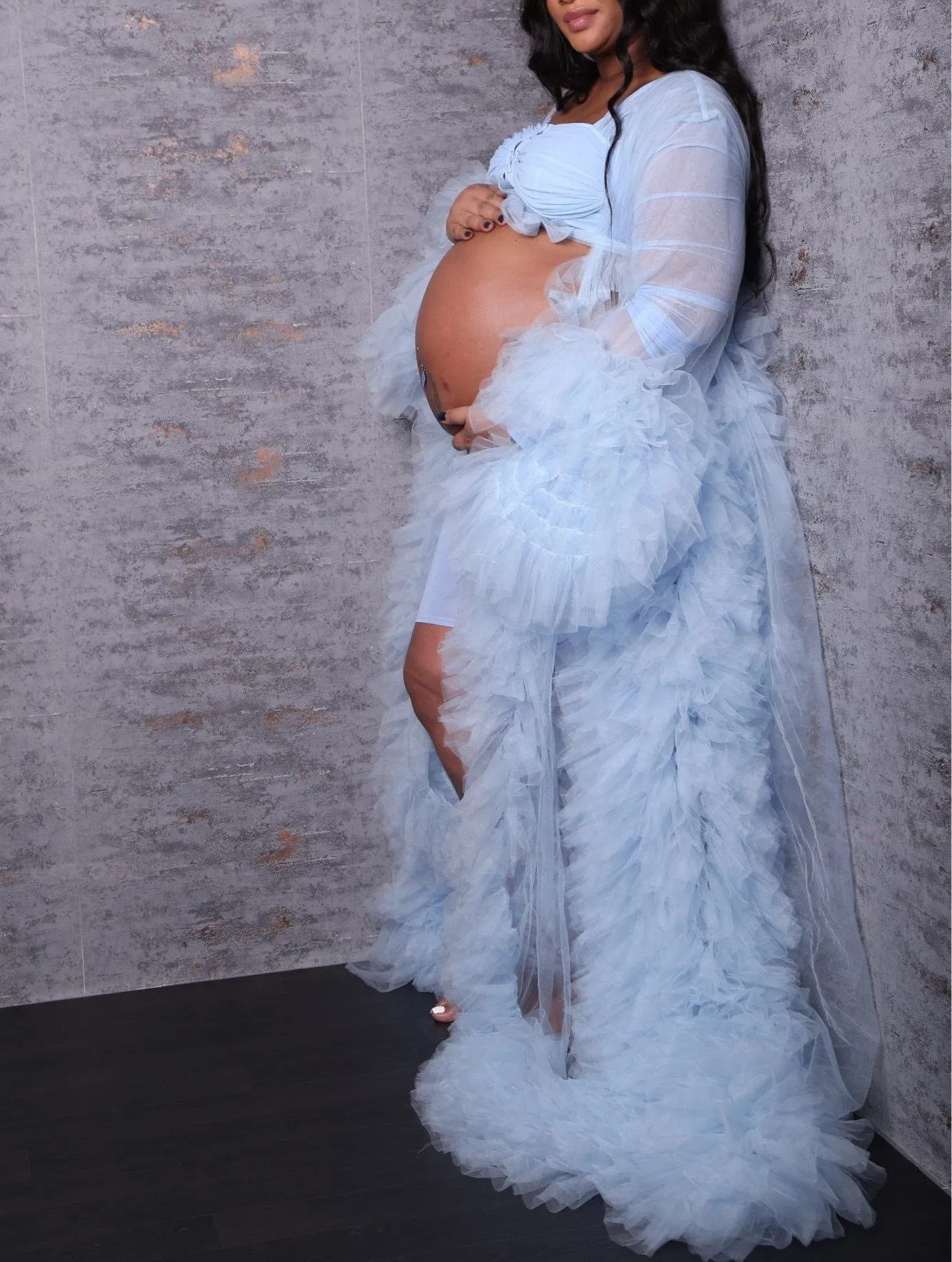 Celestial Perspective Maternity Gown