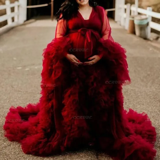 Celestial Perspective Maternity Gown
