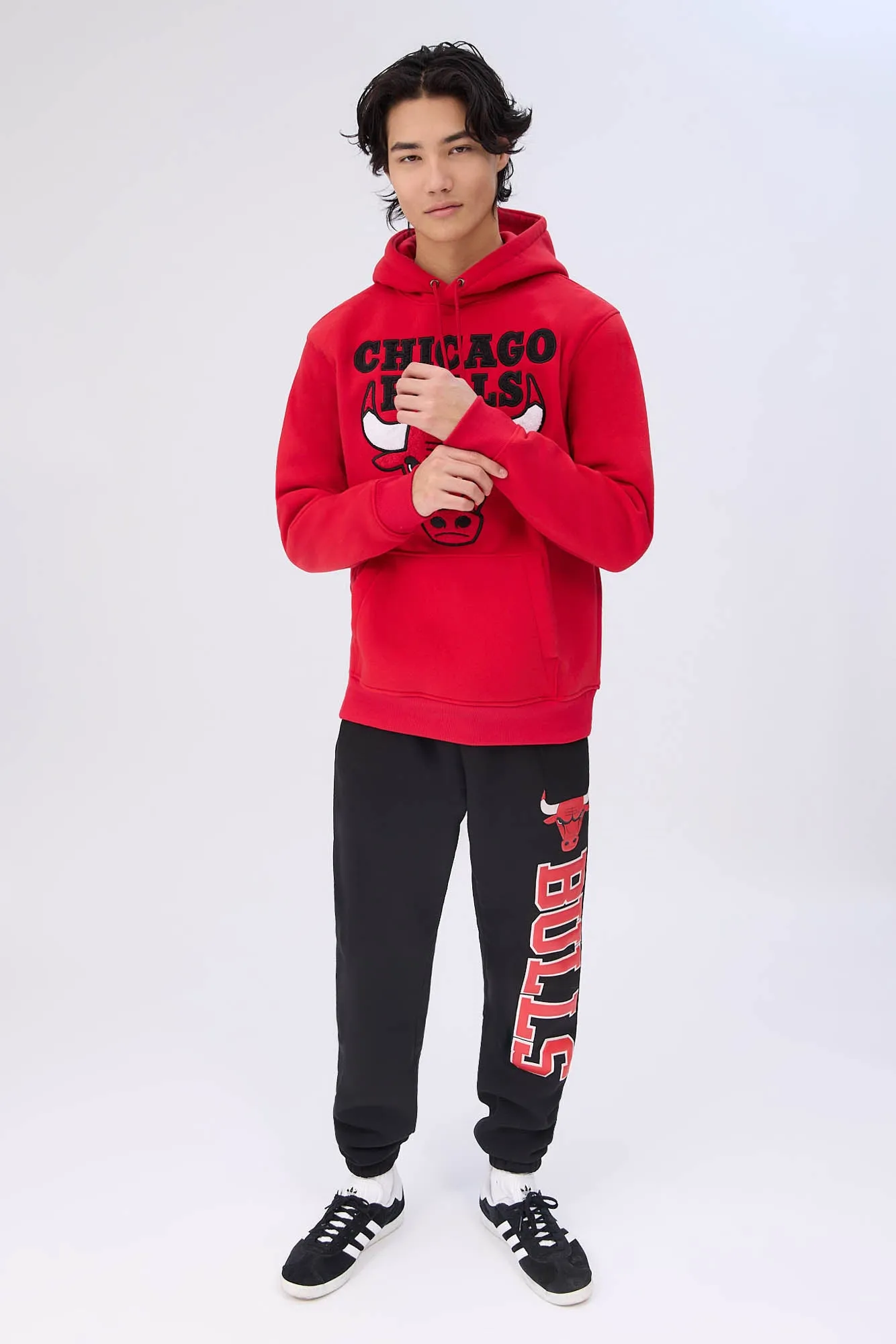 Chicago Bulls Chenille Graphic Hoodie