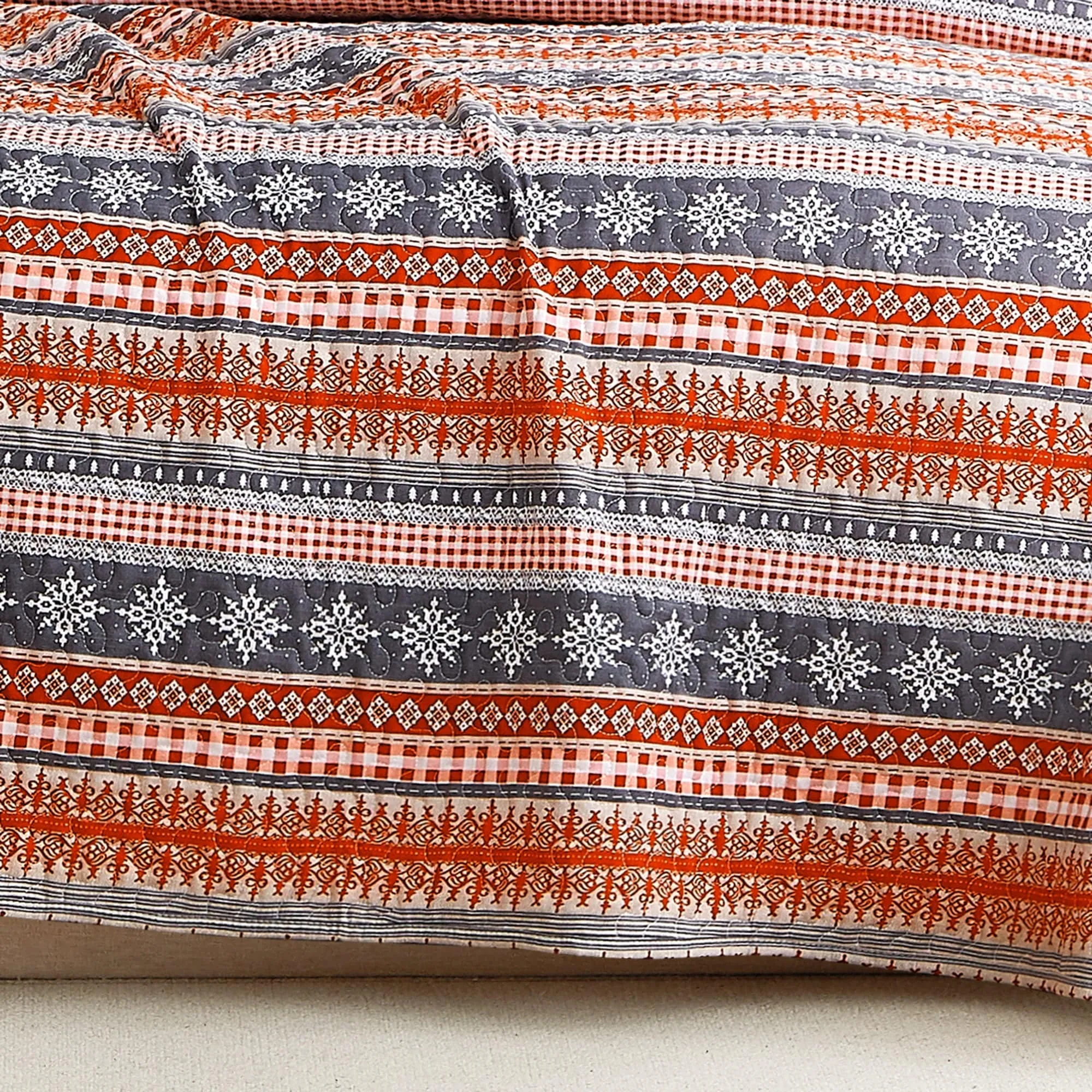 Cozy Cottage 3-Piece Quilt Bedding Set