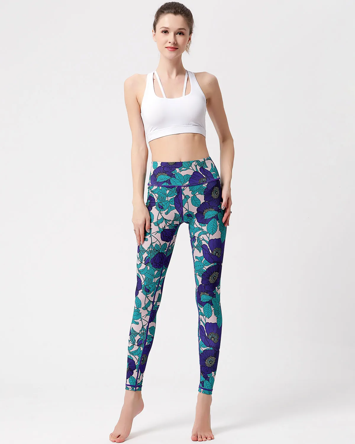 Cranesbill Workout Leggings
