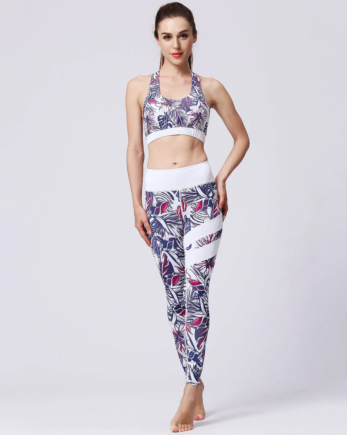 Dolce Flora Leggings - Rose Mallows
