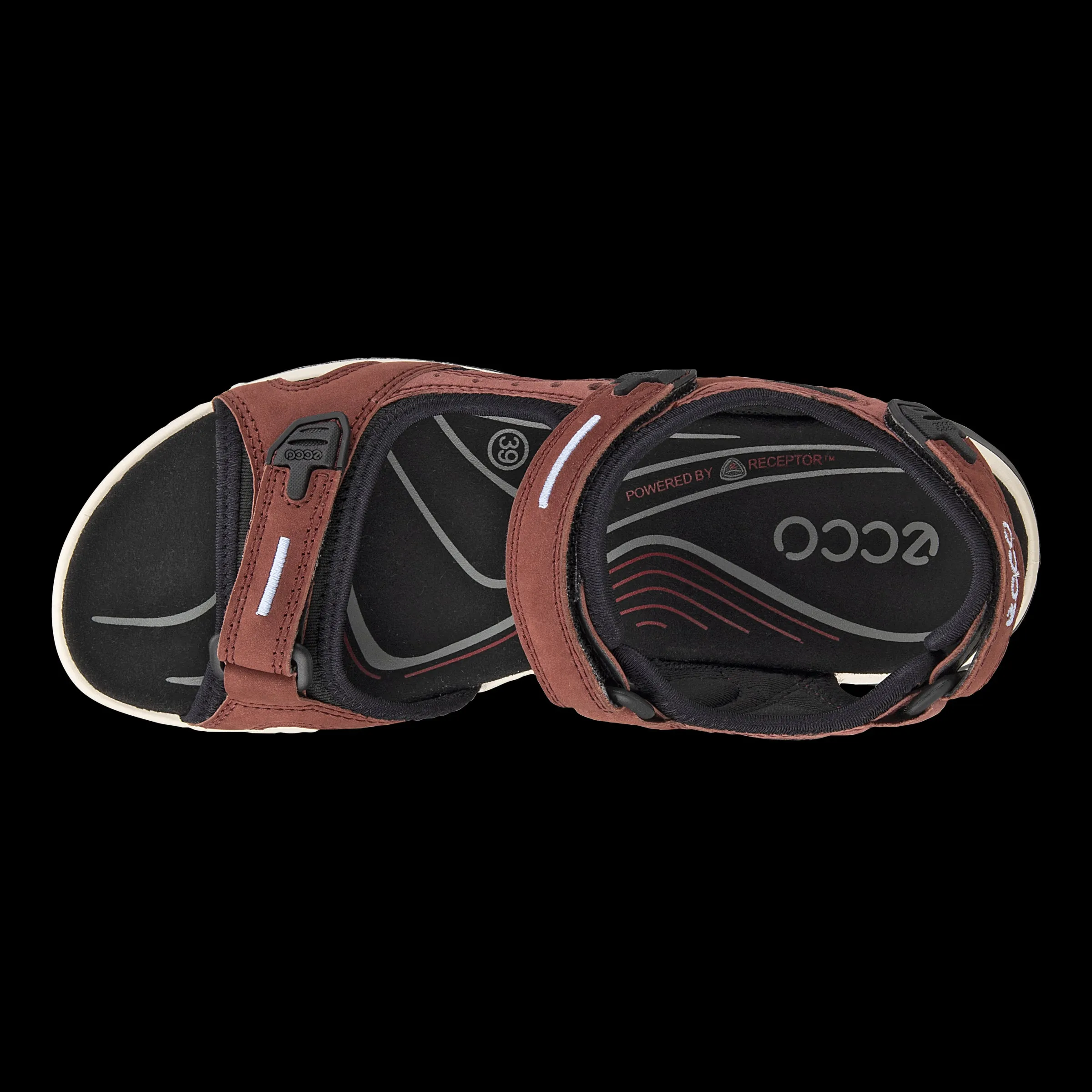 Ecco Women's Offroad Yucatan Sandals Andora/Petal Trim