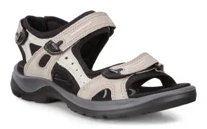 Ecco Women's Offroad Yucatan Sandals Atmosphere/Ice W./Black