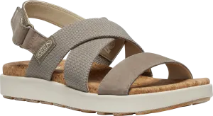 Elle Criss Cross Walking Sandal in Brindle/Birch
