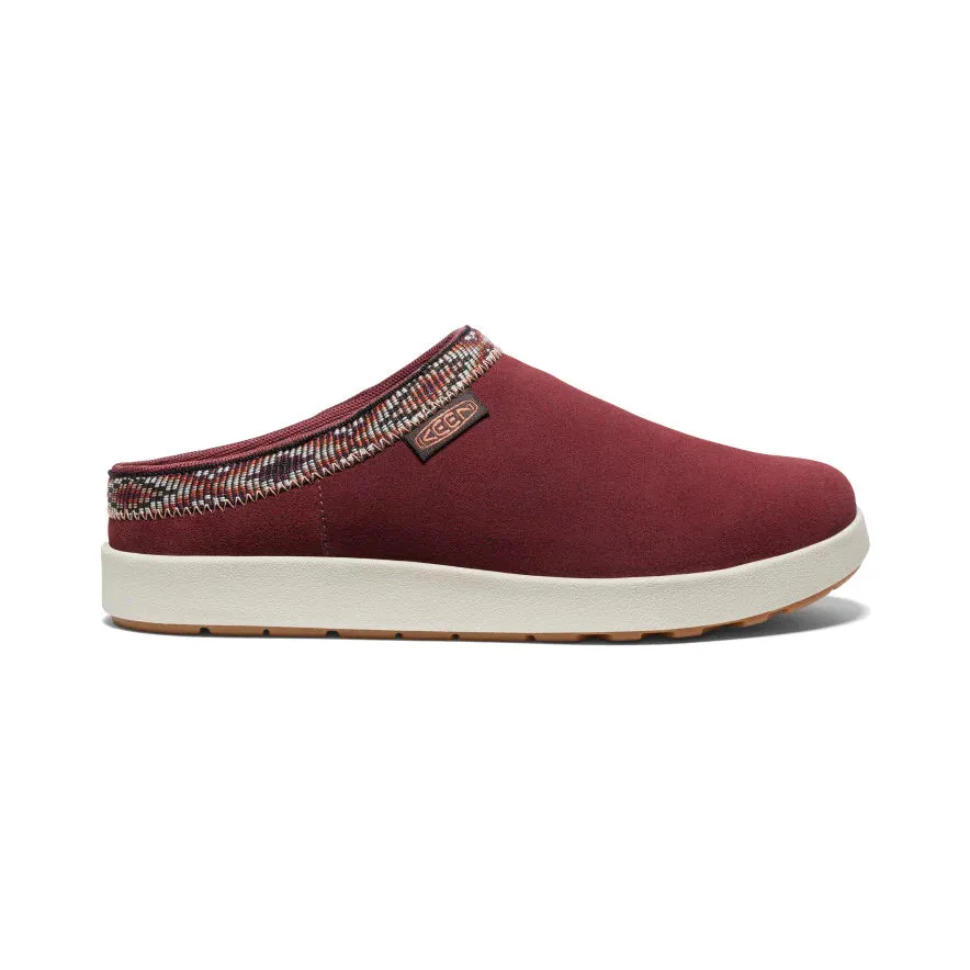 Elle Suede Mule in Andorra/Birch