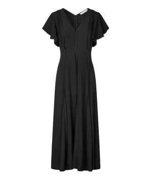 Evette Dress in Noir