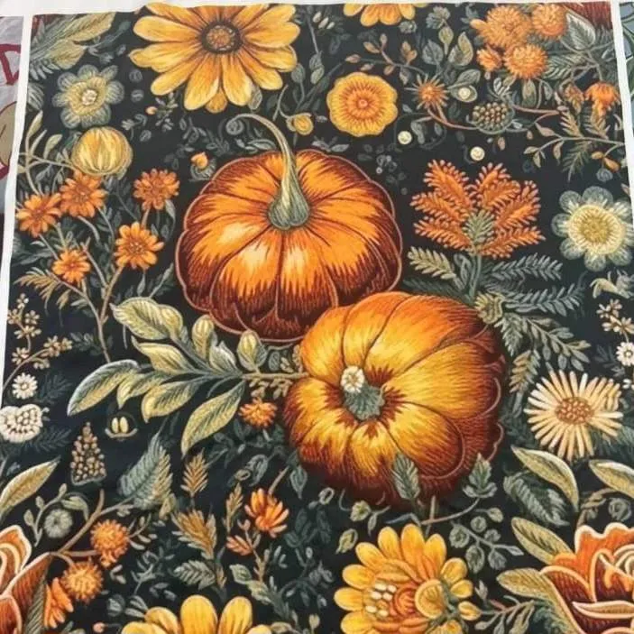 Fall Embroidery - Pocket Leggings
