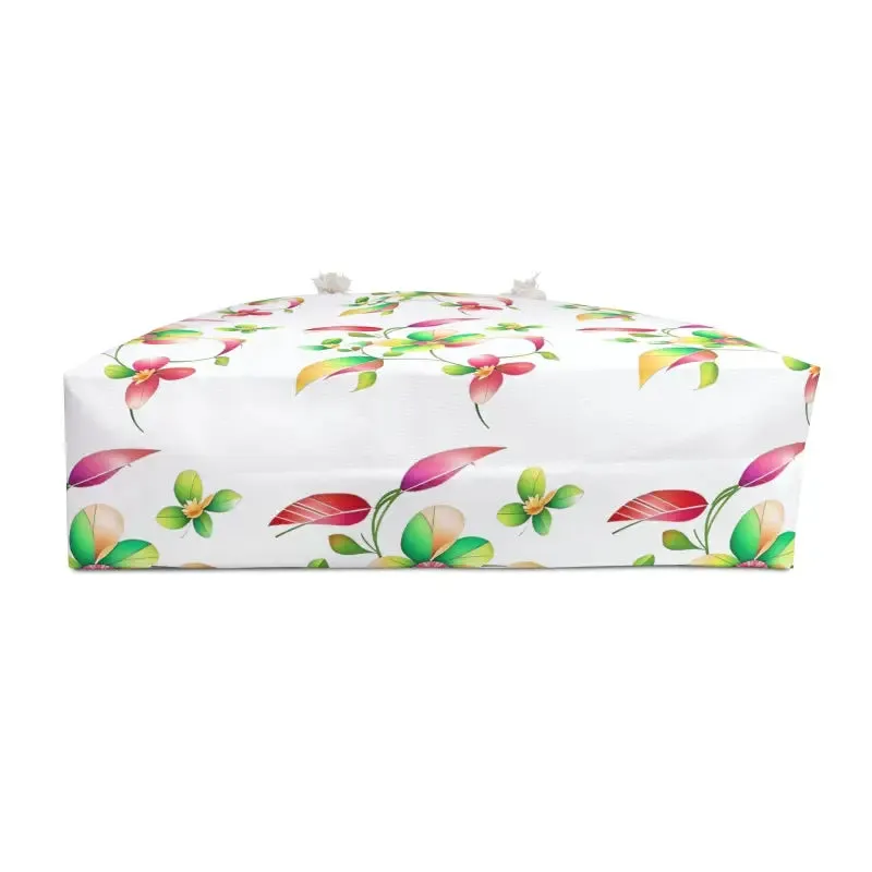 Floral Burst Oversized Polyester Weekender Bag