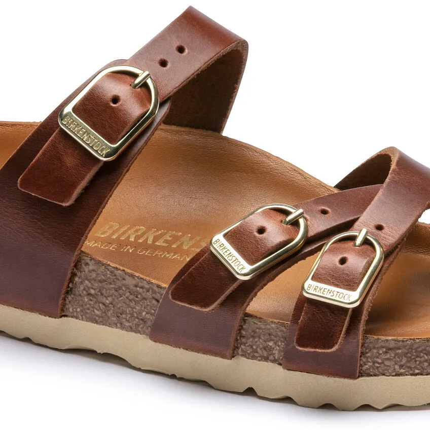 Franca Sandals Hex Cognac