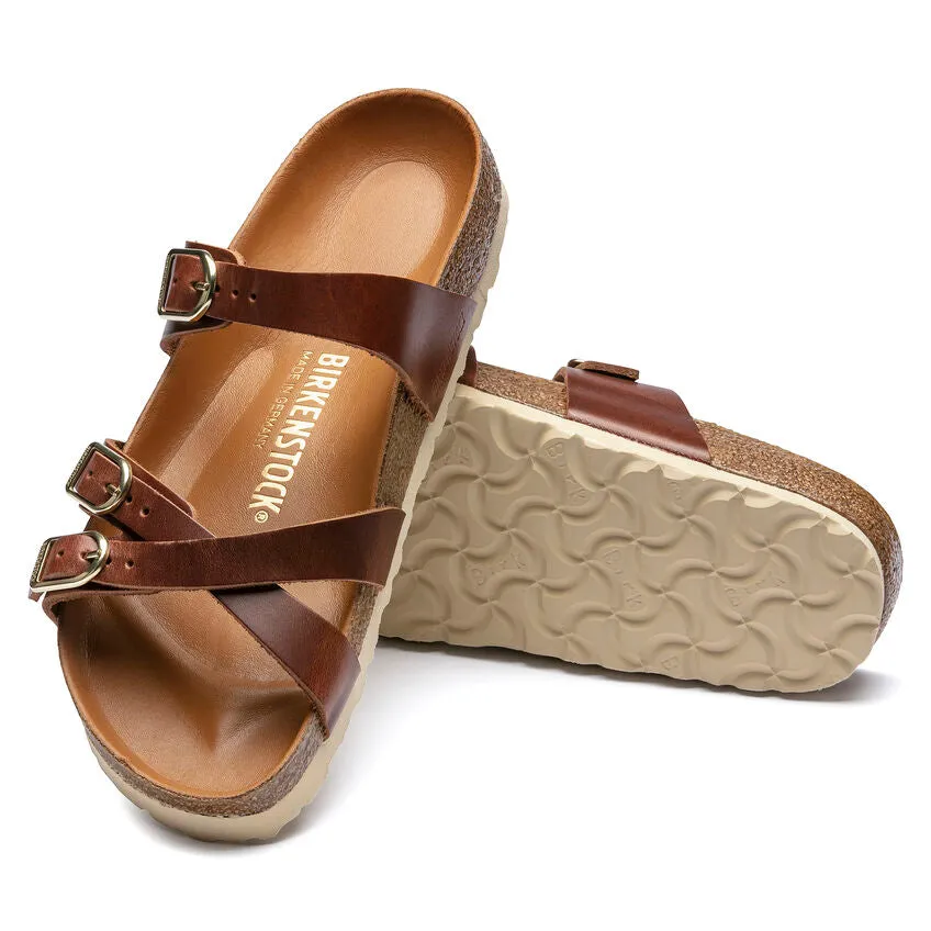 Franca Sandals Hex Cognac