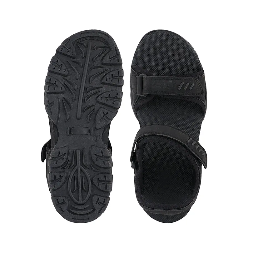 FUEL JERSEY Sandals for Men (Black)