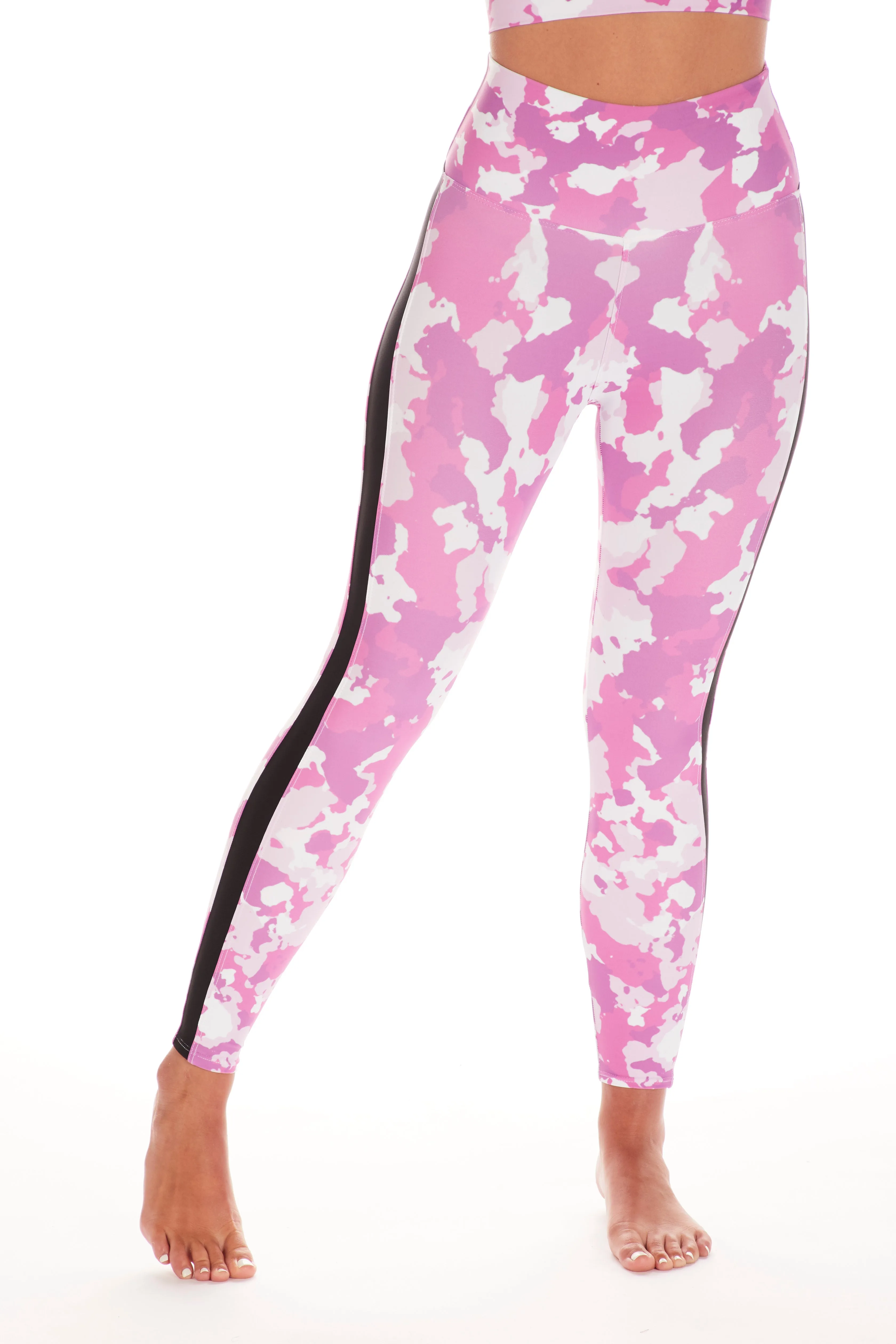 Full Soul - Pink Camo with Black Stripe