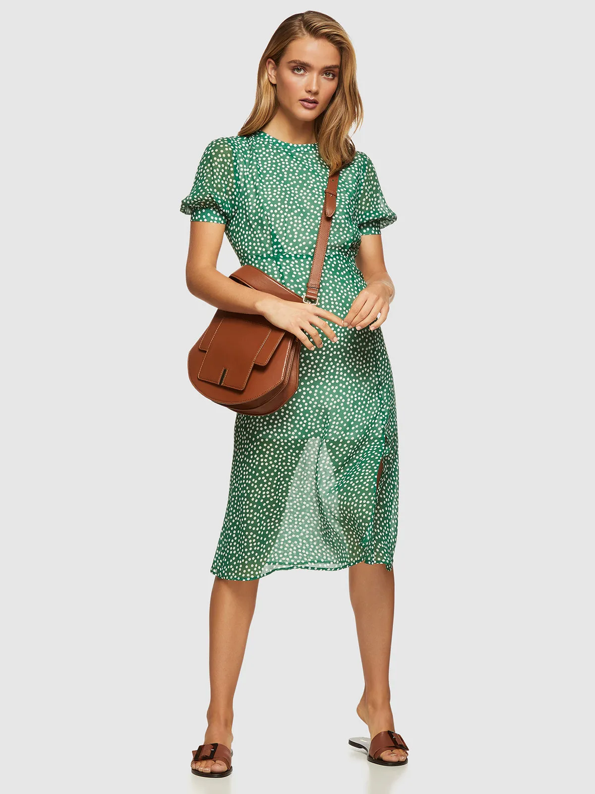 Gaby Spot Dress